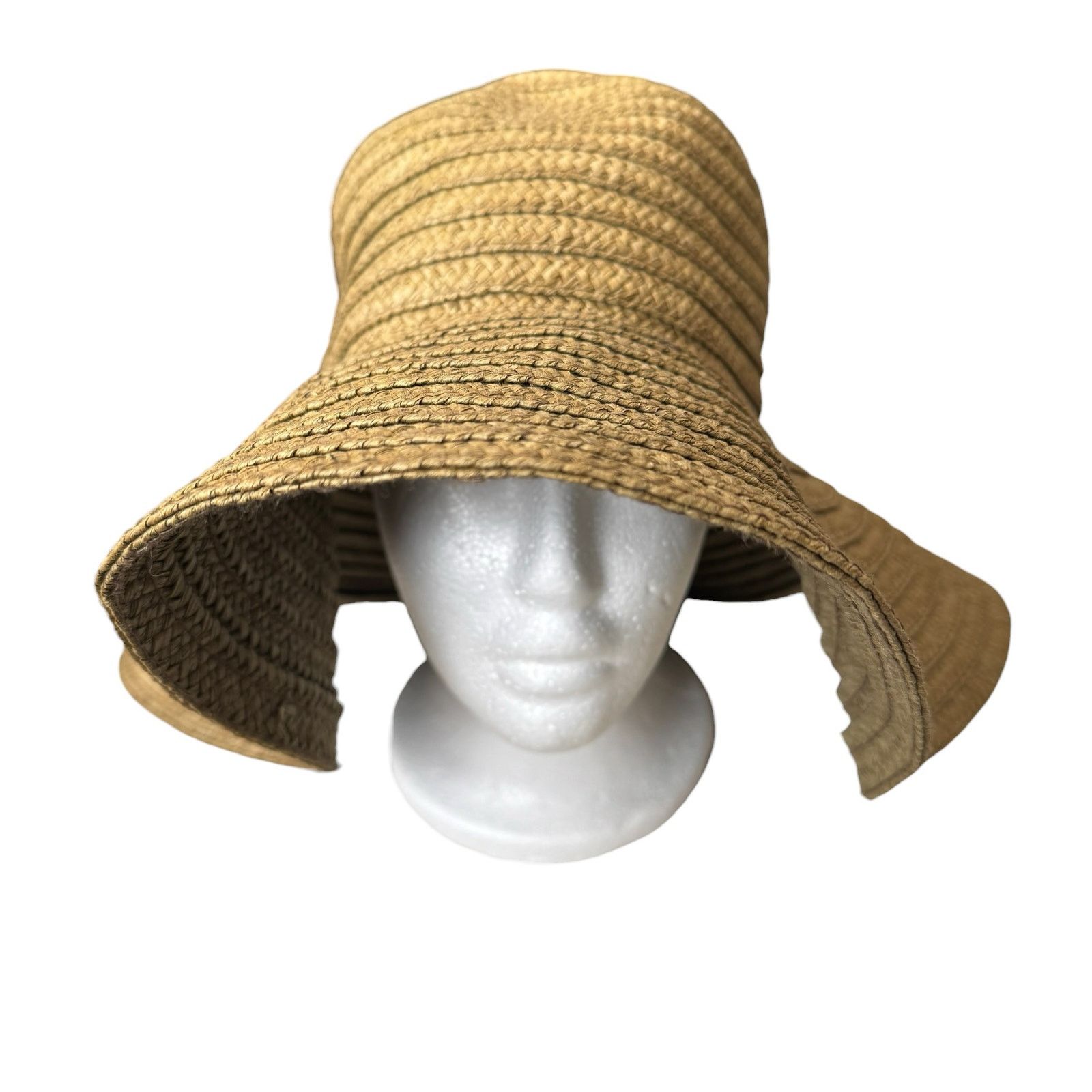 Gap GAP Brown Floppy Sun Hat Wide Brim Size Medium Large Womens Size ONE SIZE - 1 Thumbnail