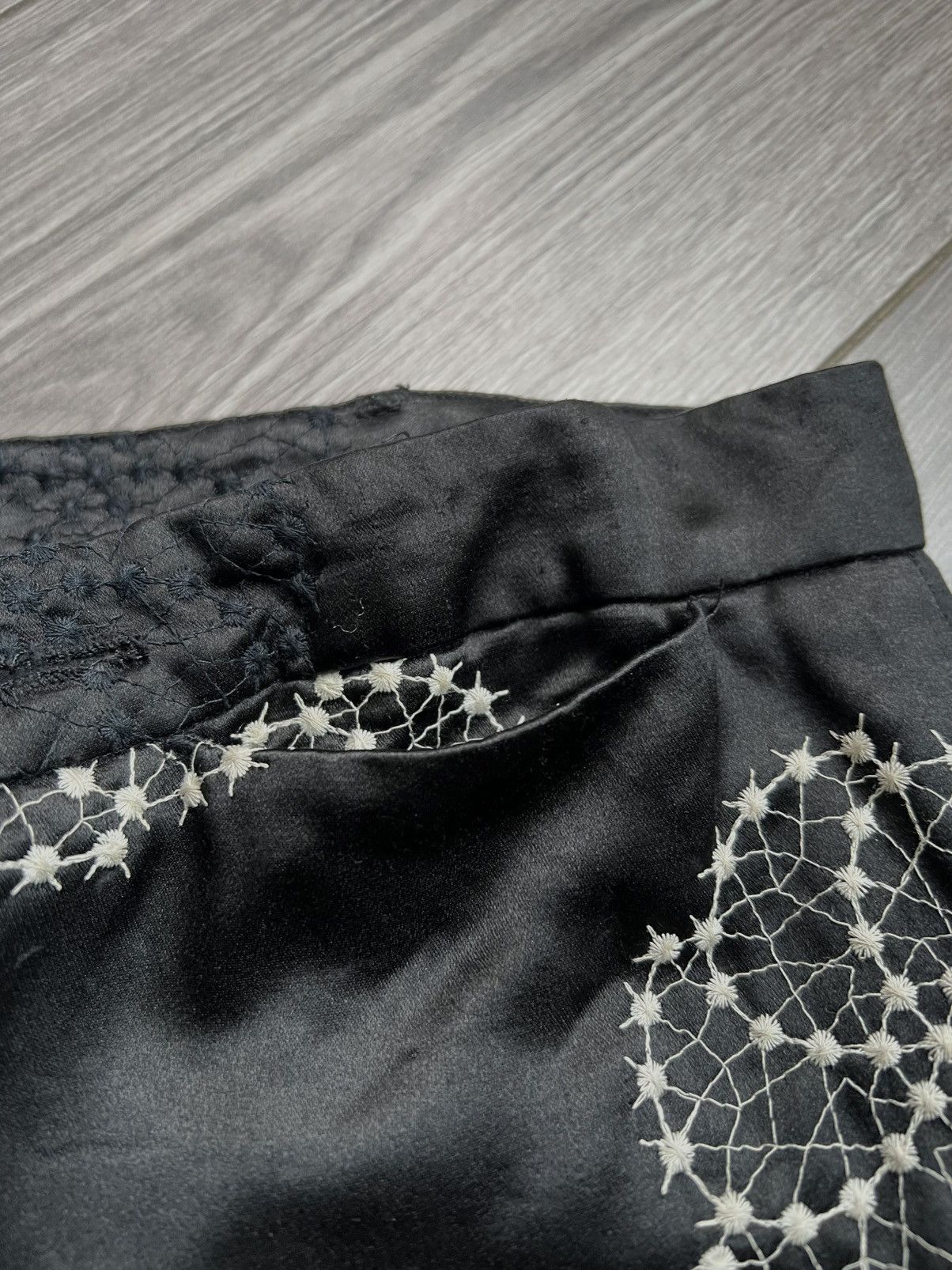 Ann Demeulemeester Ann Demeulemeester embroidered pants archive Size 27" / US 4 / IT 40 - 7 Thumbnail