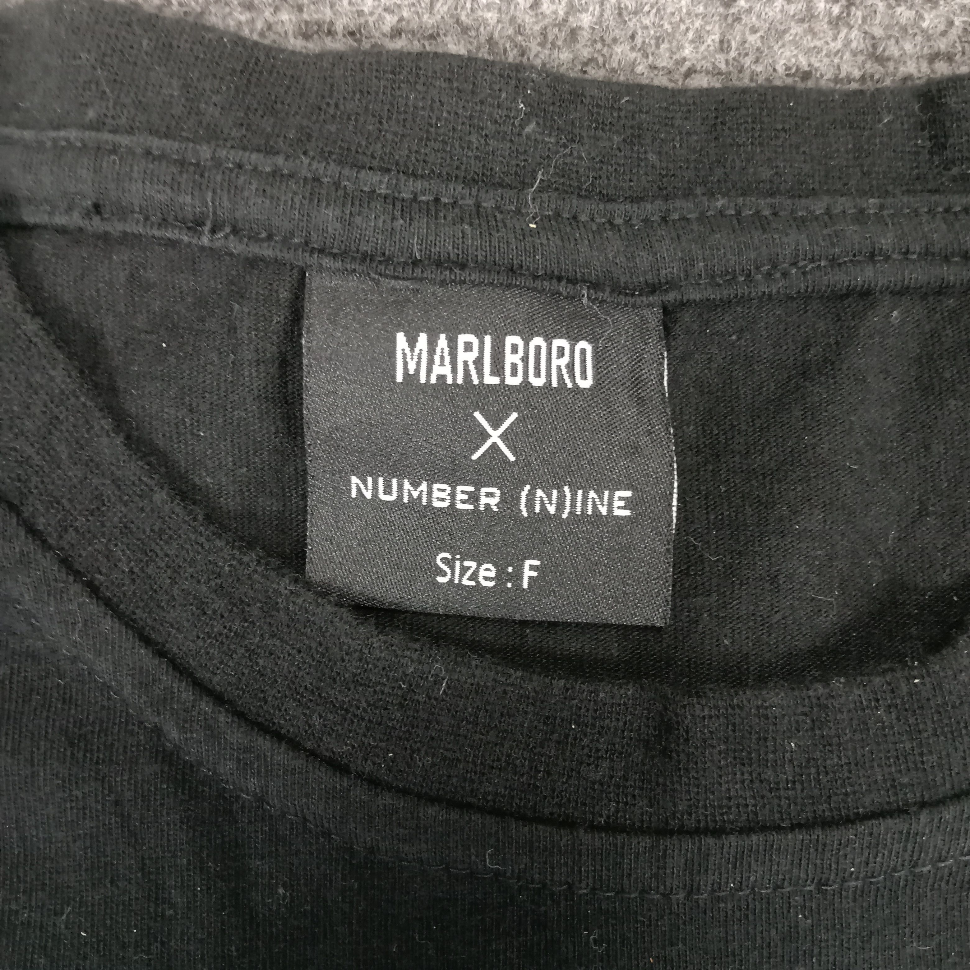 Marlboro × Number (N)ine × Vintage Number (N)ine X Marlboro Japanese Brand Tshirt Size US M / EU 48-50 / 2 - 3 Thumbnail