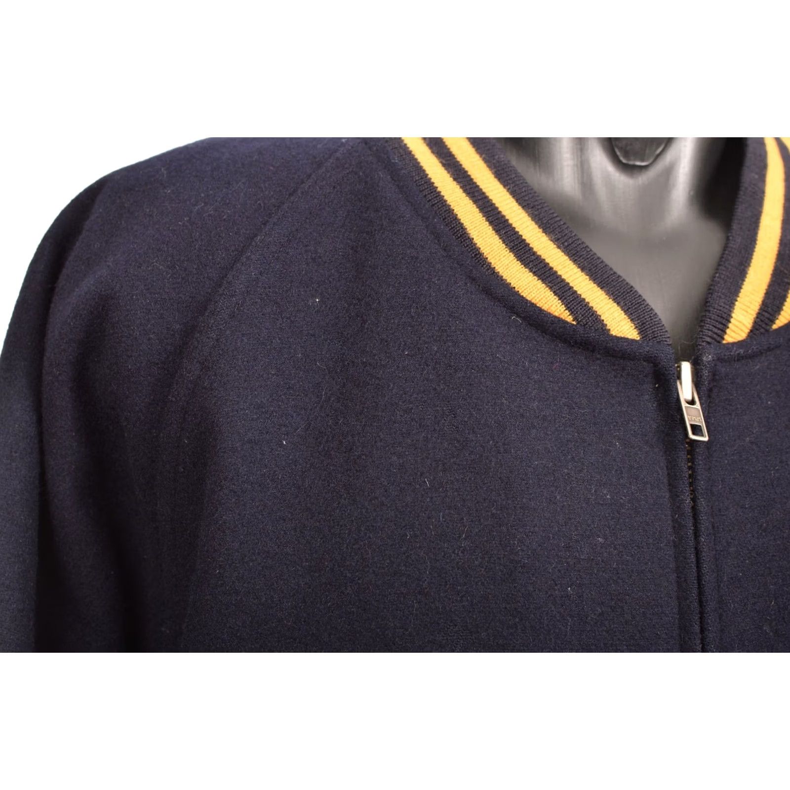 Polo Ralph Lauren VINTAGE Polo Jeans Co Wool Blend Varsity Jacket XXL Blue Mens Jacket Size US XXL / EU 58 / 5 - 3 Thumbnail