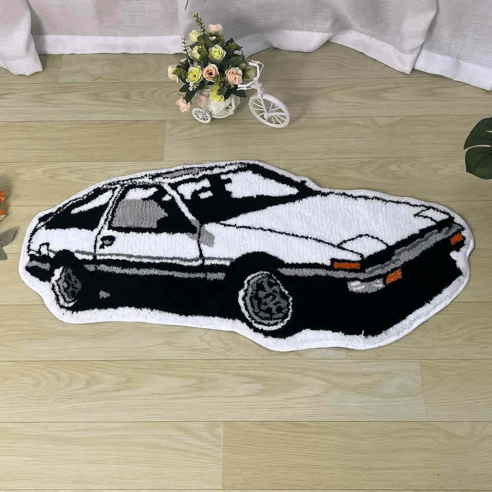 Custom ⚡️Carpet Rug y2k rare race car drift jdm toyota ae86 | Grailed