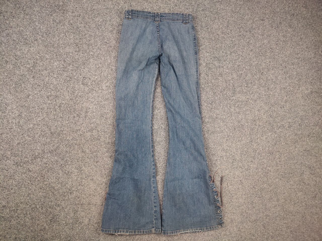 If Six Was Nine Vintage Y2K LGB Flared Low Rise Jeans hysteric style Size 27" / US 4 / IT 40 - 9 Thumbnail