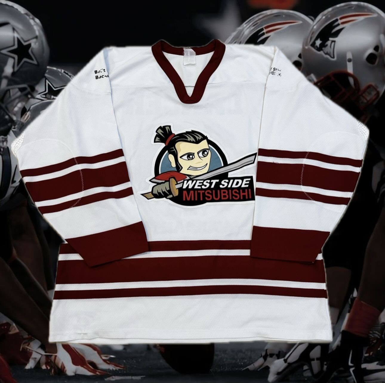 Vintage Westside mitsubishi hockey Size US XXL / EU 58 / 5 - 1 Thumbnail