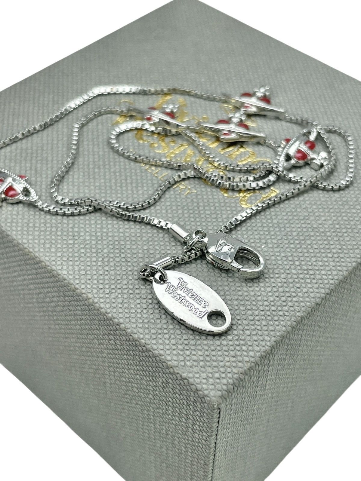 Vivienne Westwood Multi Heart Orb Necklace Size ONE SIZE - 6 Thumbnail