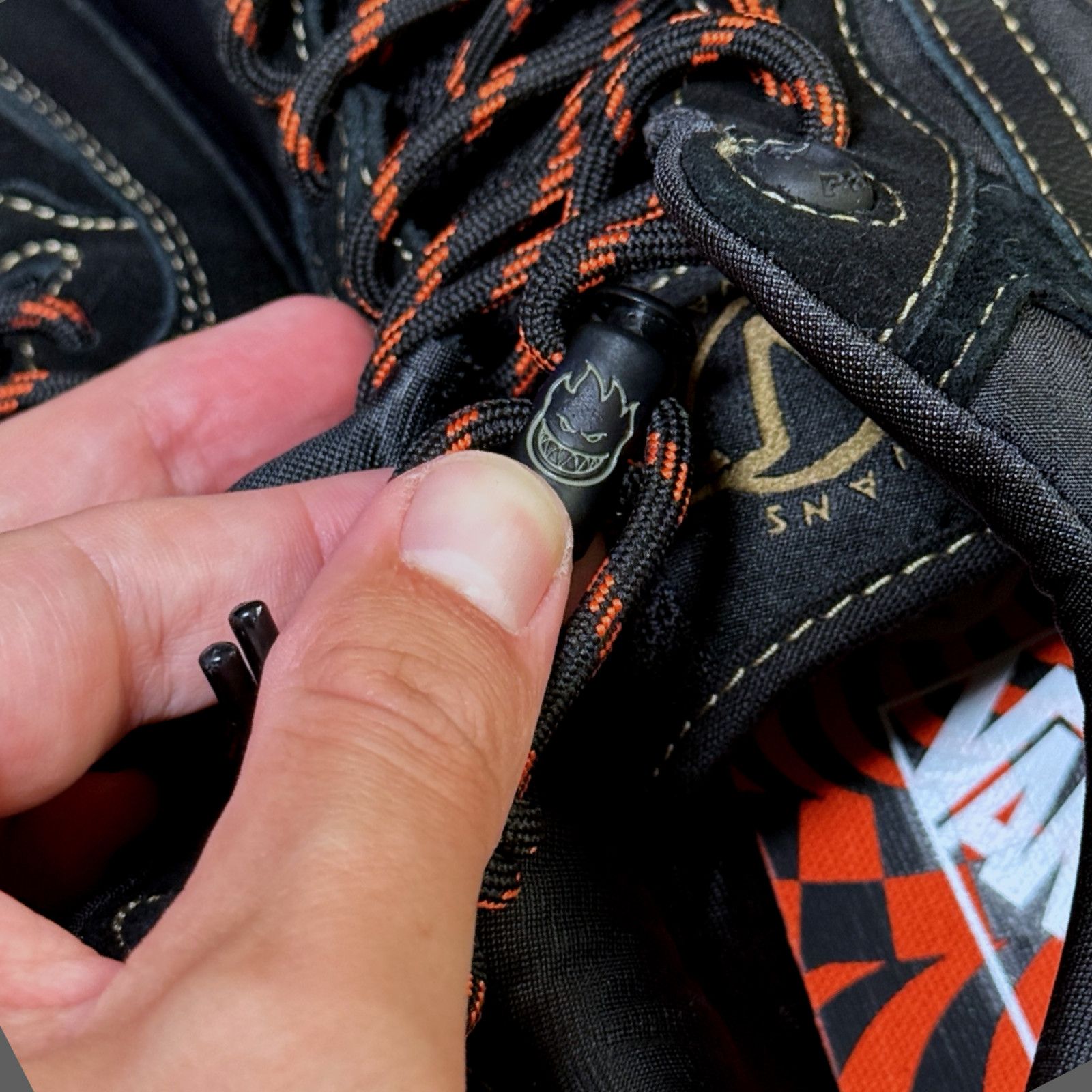 Vans Vans Spitfire Wheels x Rowan 2 'Black Flame' Size US M8 Size US 8 / EU 41 - 4 Thumbnail