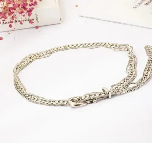 Other Vintage Y2k Metal Style Chain Belt Size ONE SIZE - 3 Thumbnail
