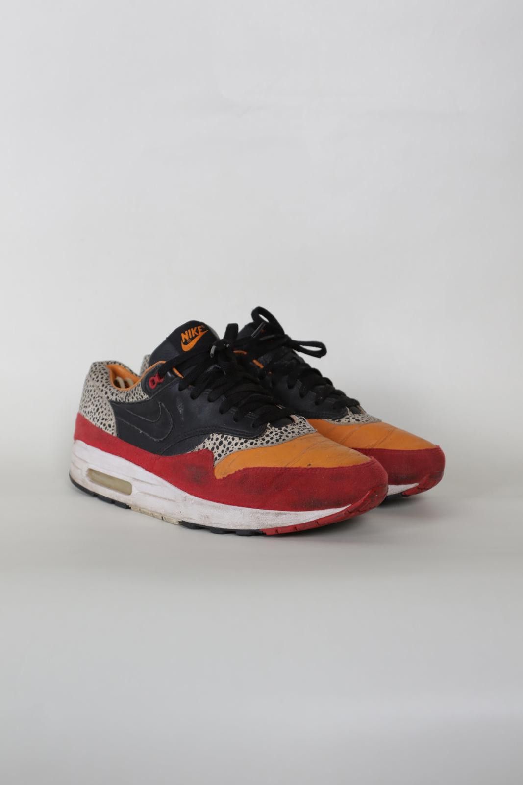 Nike 2009' Nike Air Max 1 Carrot Safari Low-Top Sneakers Size US 10.5 / EU 43-44 - 1 Thumbnail