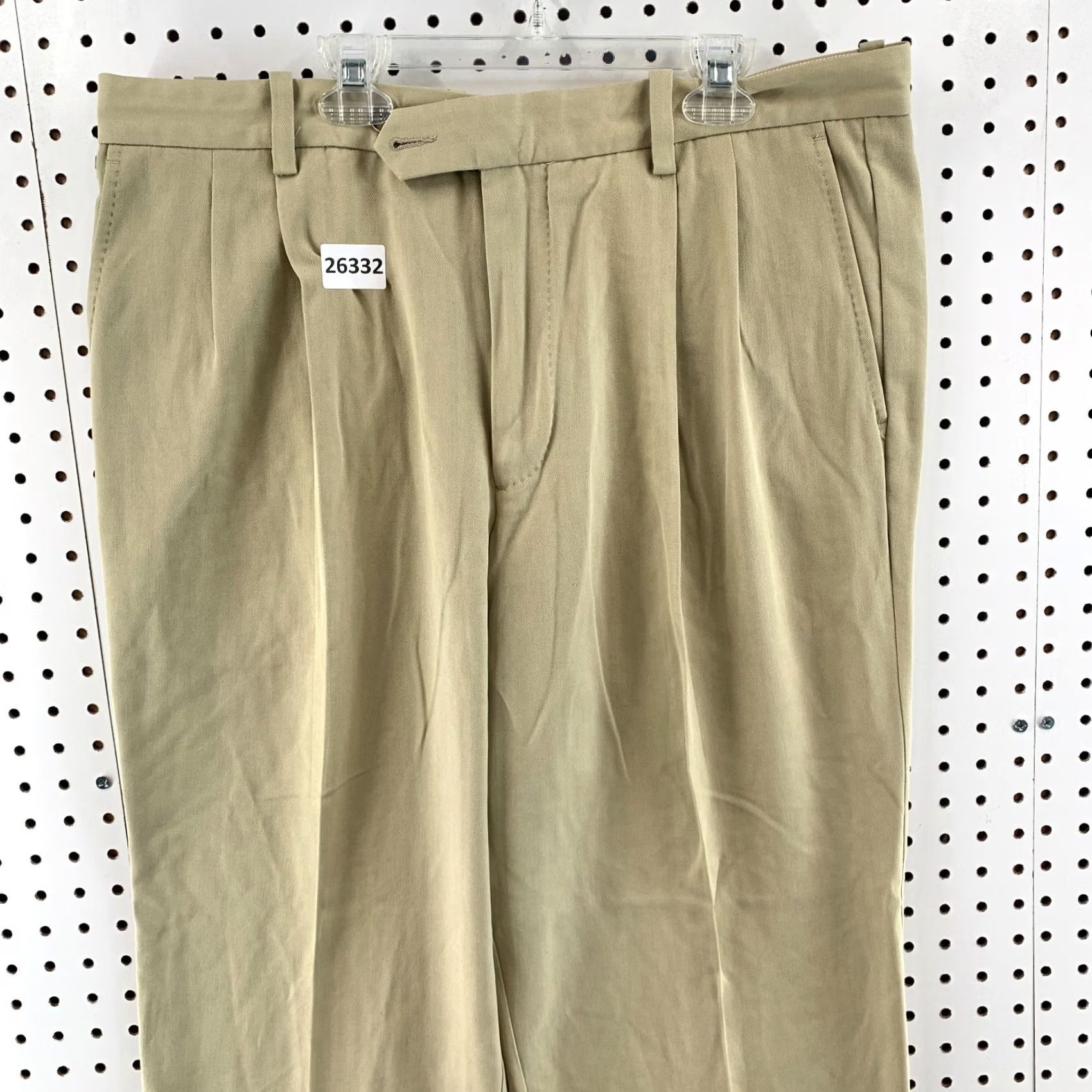 Tommy Bahama Tommy Bahama Silk Blend Dress Pants Mens Size 35x31.5 Beige Size US 35 - 2 Thumbnail