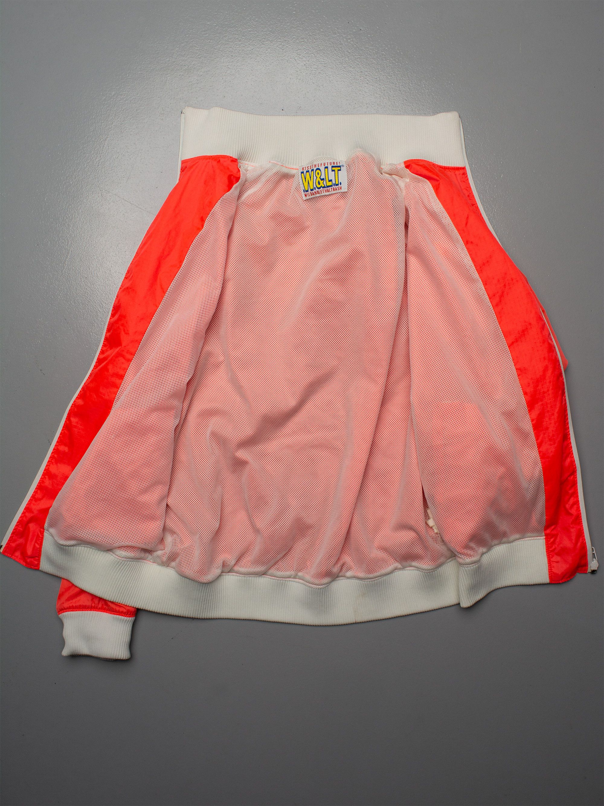Walter Van Beirendonck vintage 1990's Wild & Lethal Trash women's fluo windbreaker Size M / US 6-8 / IT 42-44 - 3 Thumbnail