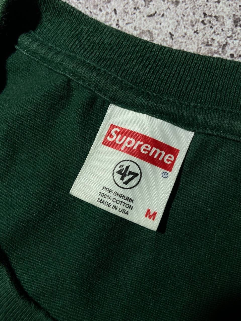 Supreme Supreme & Riders Rare Green T-shirt Big Logo Cotton Size US M / EU 48-50 / 2 - 7 Thumbnail