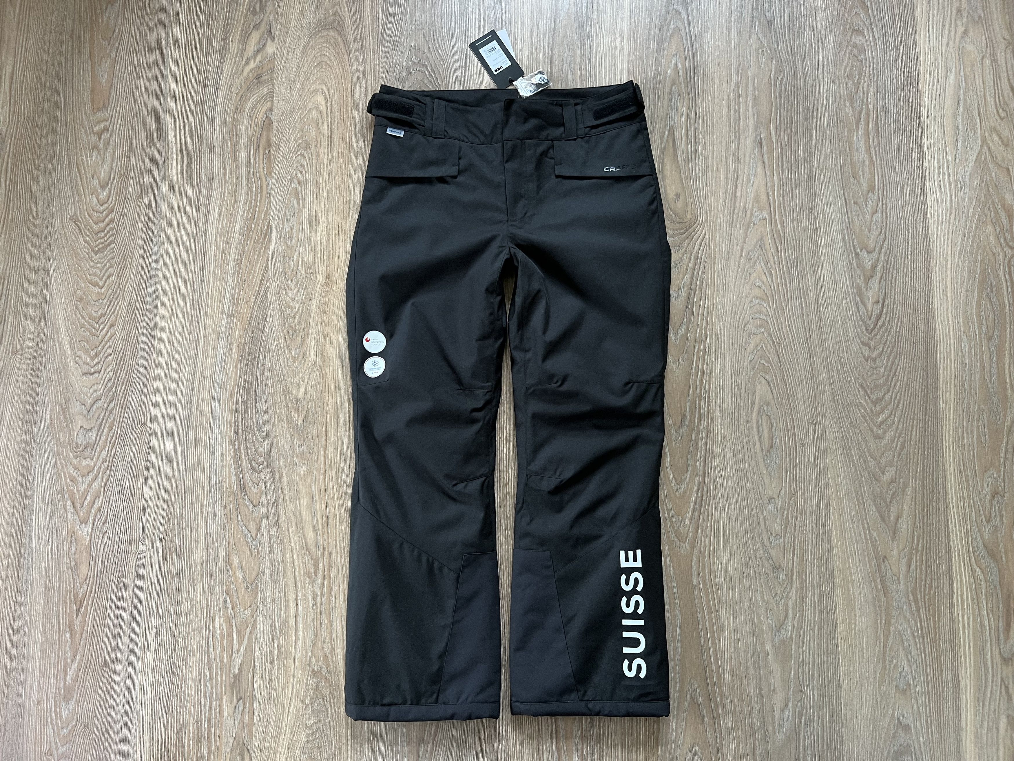 Image of Craft Suisse Mens Ski Mountain Pants in Black (Size 33)