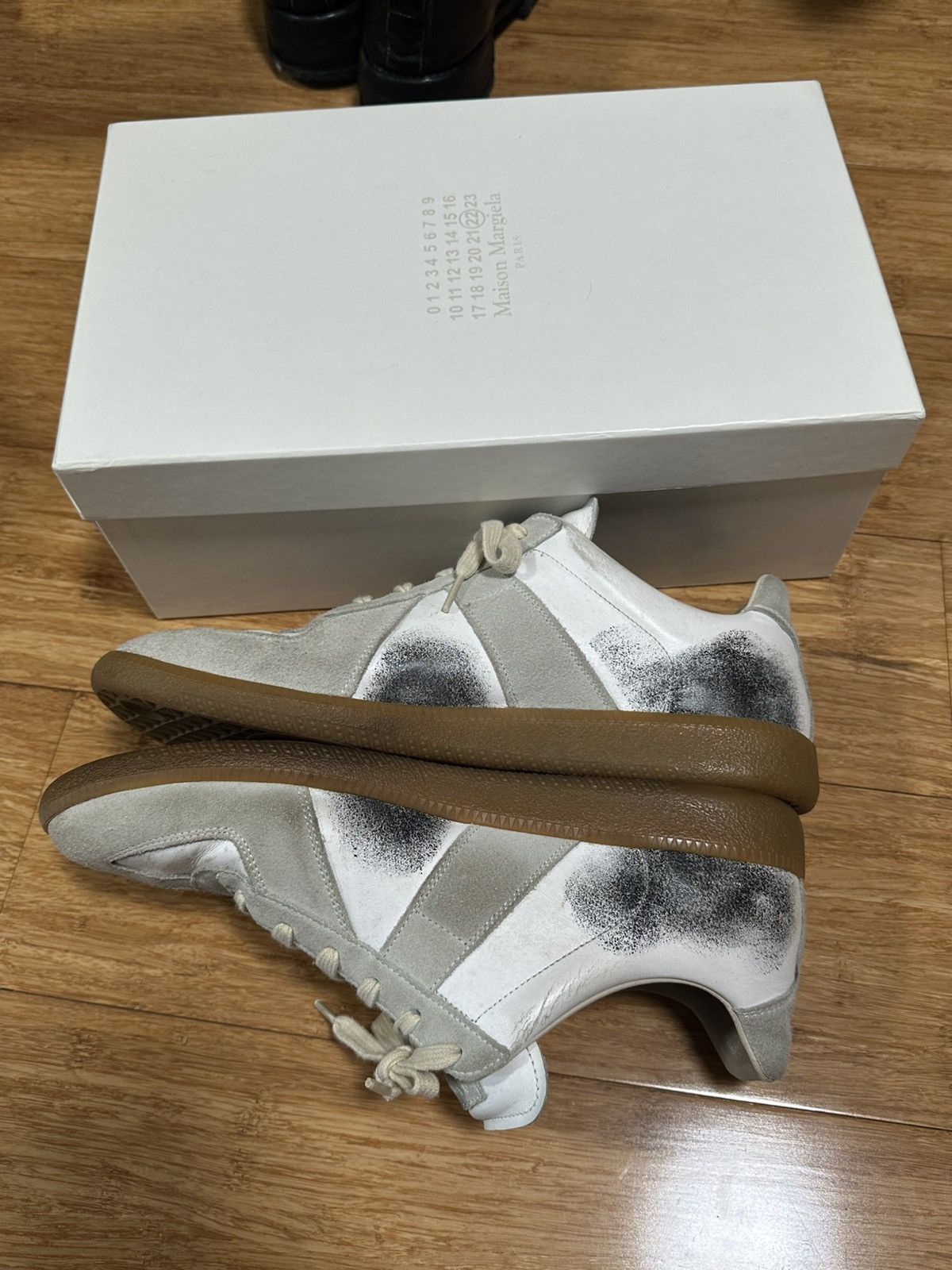Maison Margiela Maison Margiela x END. 22 Replica ‘Graffiti’ GATS Size US 11 / EU 44 - 5 Thumbnail