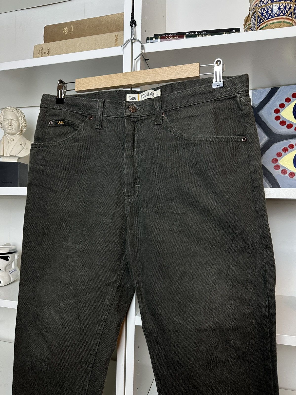 Lee Vintage Lee earth tones brown denim jeans baggy pants Size US 36 / EU 52 - 3 Thumbnail