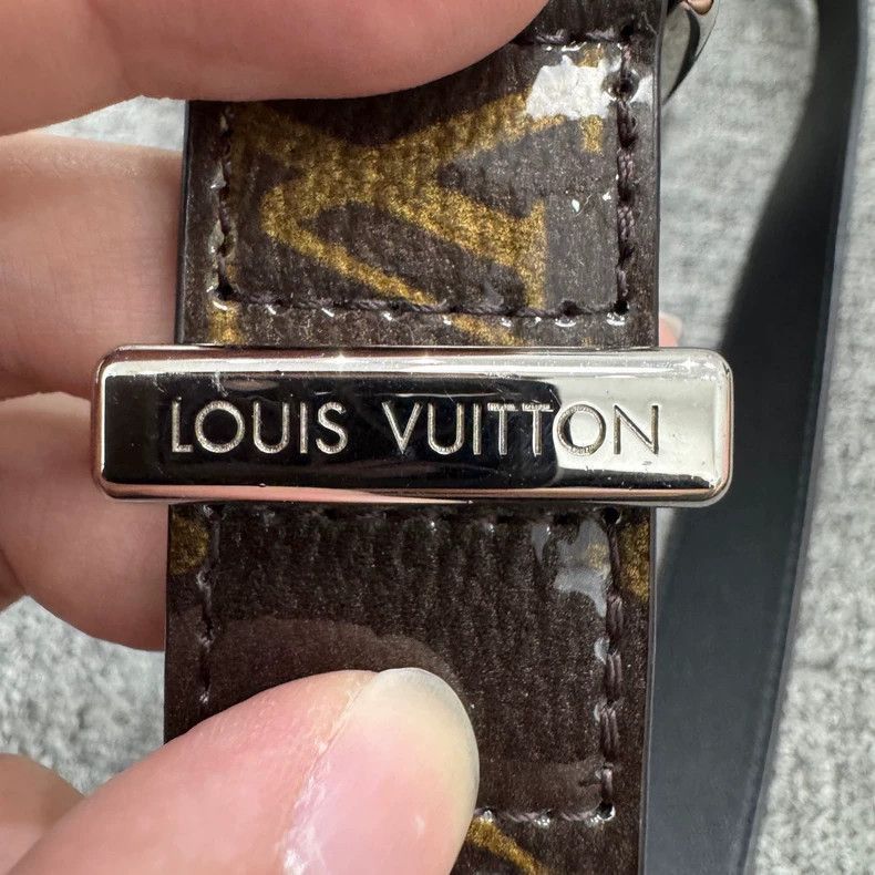 Louis Vuitton louis vuitton brown logo belt-2508 Size ONE SIZE - 4 Thumbnail