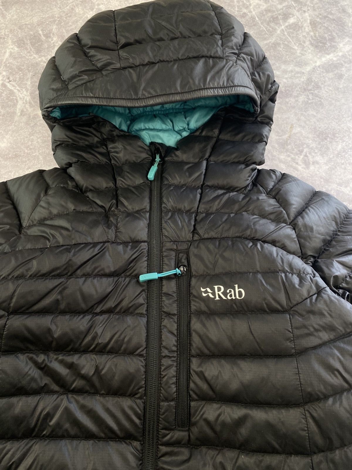 Rab Rab dark grey pertex puffer jacket size: L Size L / US 10 / IT 46 - 2 Thumbnail