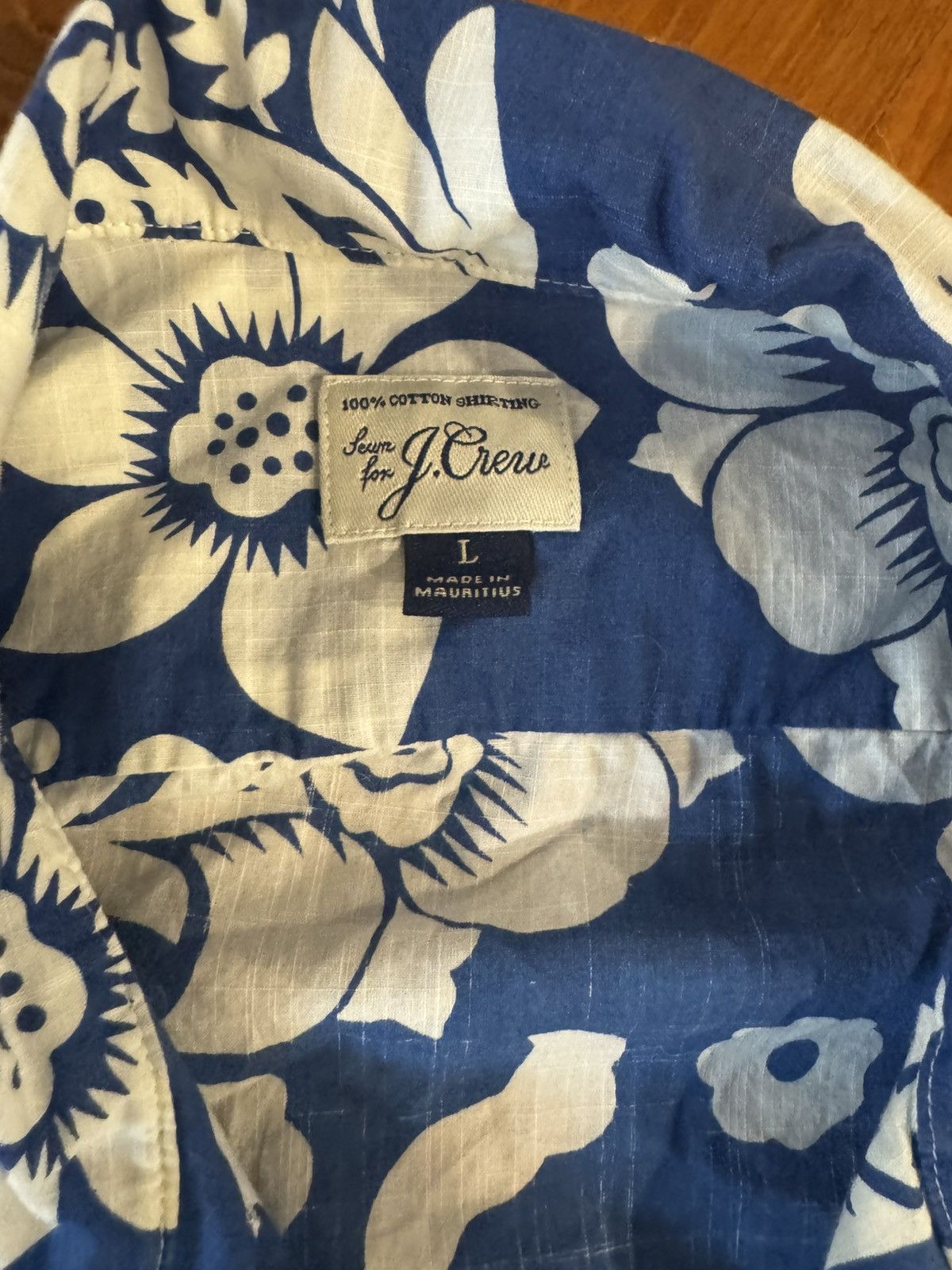 J.Crew J.Crew floral Shirt Size US L / EU 52-54 / 3 - 2 Thumbnail