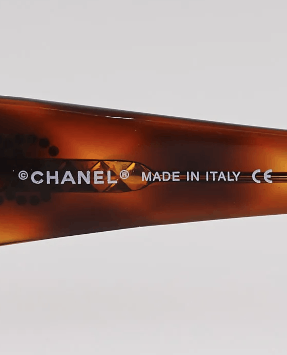 Chanel CHANEL SUNGLASSES 5064-B Rhinestone 4017 Mask Size ONE SIZE - 4 Thumbnail