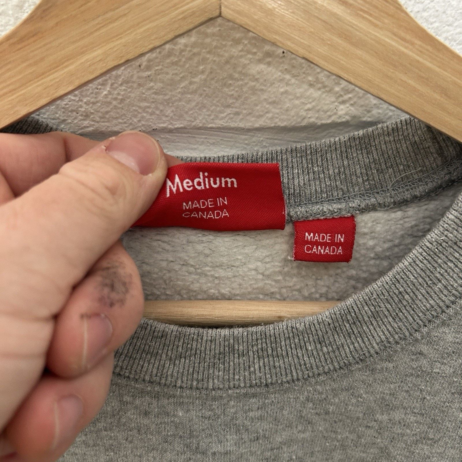 Supreme Supreme Tide Spin Logo Crewneck Sweatshirt “Grey” SS16 Size US M / EU 48-50 / 2 - 9 Thumbnail