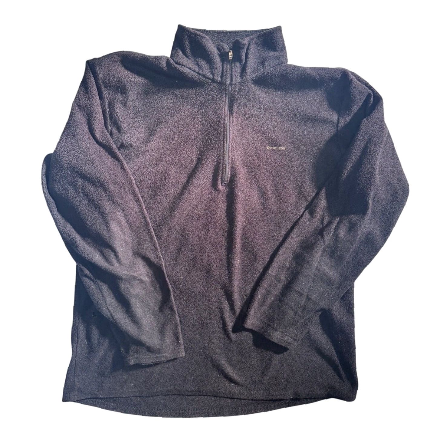 Patagonia VINTAGE Patagonia Capilene Midweight Fleece Mens L Zip-Neck Blue Size US L / EU 52-54 / 3 - 2 Thumbnail