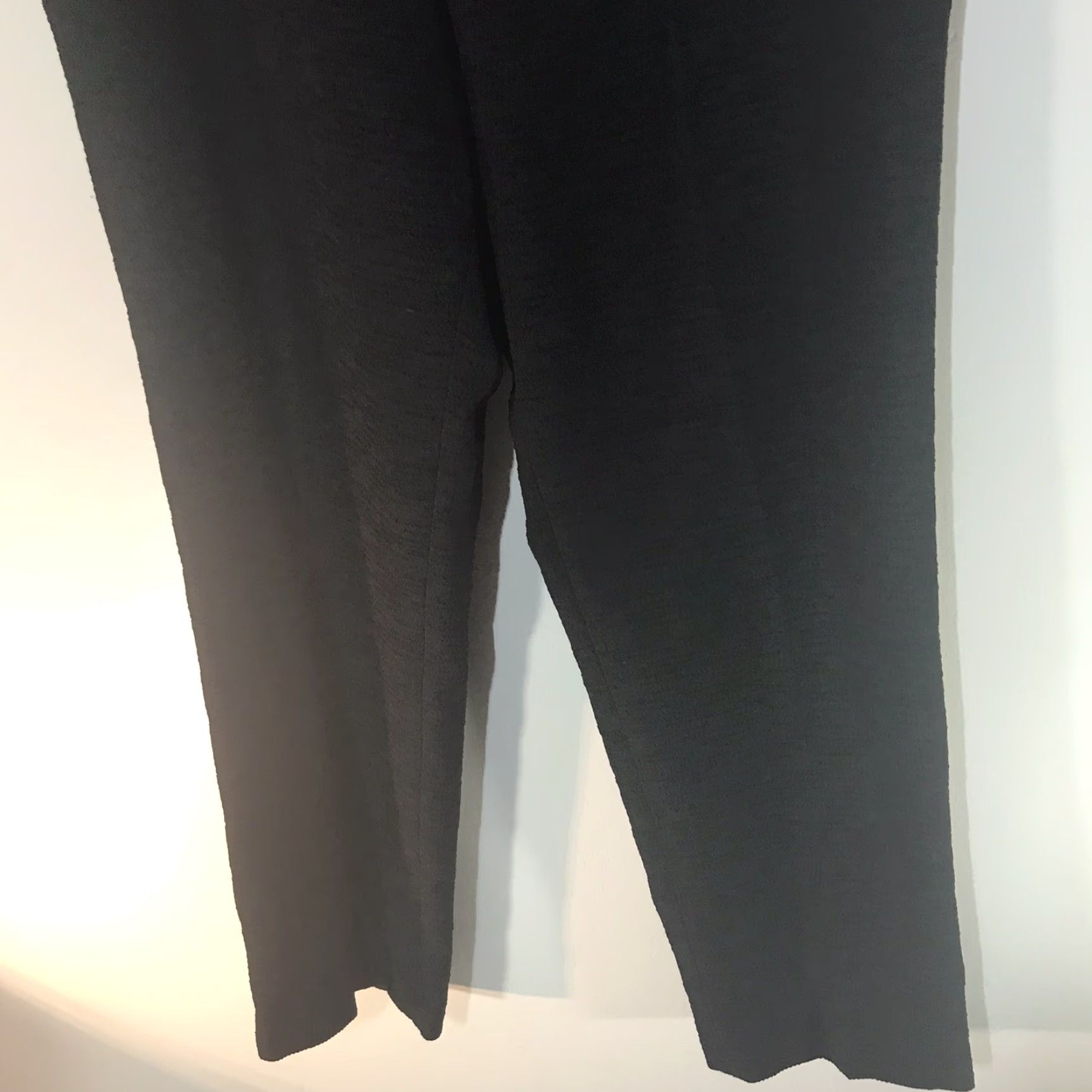 Kasper Kasper Black Textured Dress Pants Womens Size 14P Vietnam Size 36" / US 14 / IT 50 - 4 Thumbnail