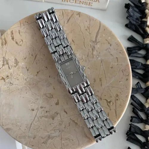 Jewelry Rectangular Link Bracelet Watch, Classic Style Size ONE SIZE - 5 Thumbnail