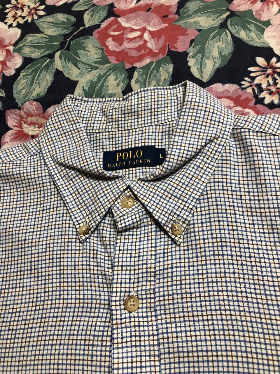 Polo Ralph Lauren Vintage Polo Ralph Lauren Checked Shirt Size L Size US L / EU 52-54 / 3 - 11 Thumbnail