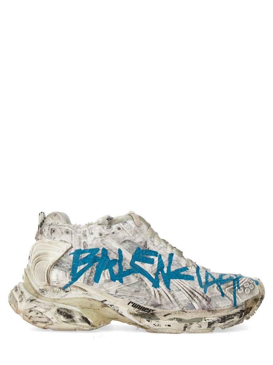 Balenciaga BALENCIAGA SNEAKER RUNNER - WHITE (IT 38) Size US 8 / IT 38 - 1 Thumbnail