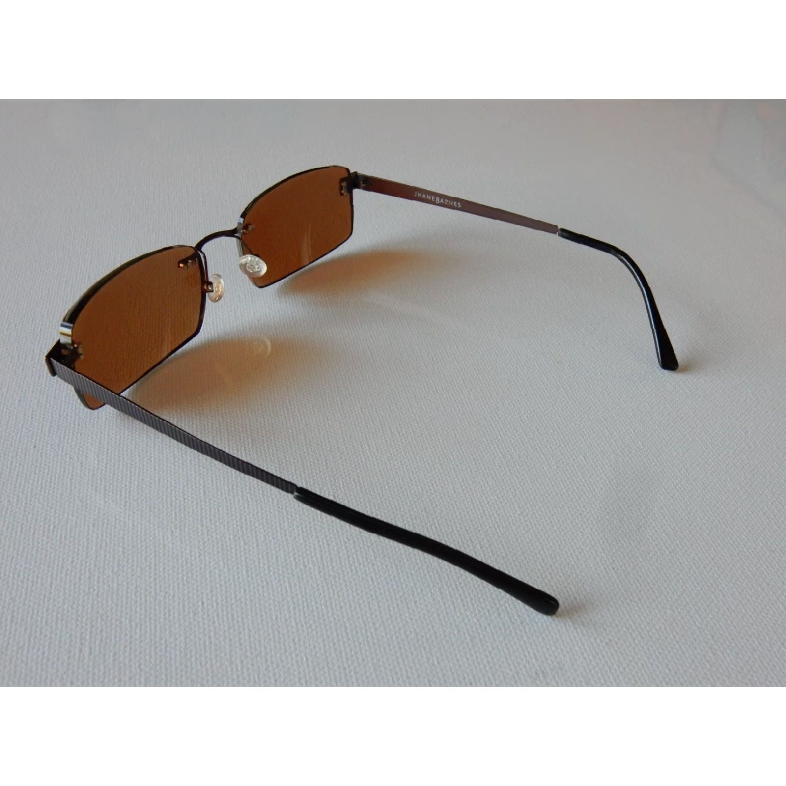 Vintage VINTAGE Jhane Barnes Sunglasses Frames Only Men 56mm Bronze Titanium 90s Size ONE SIZE - 3 Thumbnail
