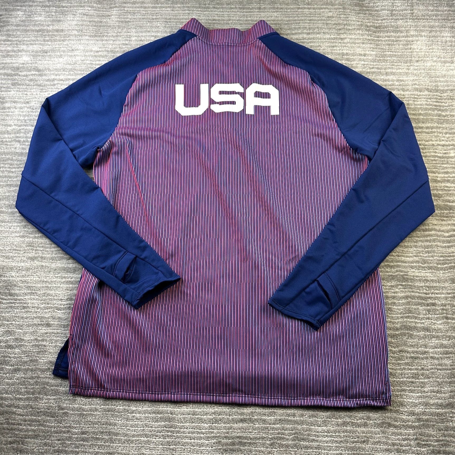 Nike Nike Pro Elite Jersey Mens XL 2023 Half Zip Track Made In USA Size US XL / EU 56 / 4 - 2 Thumbnail