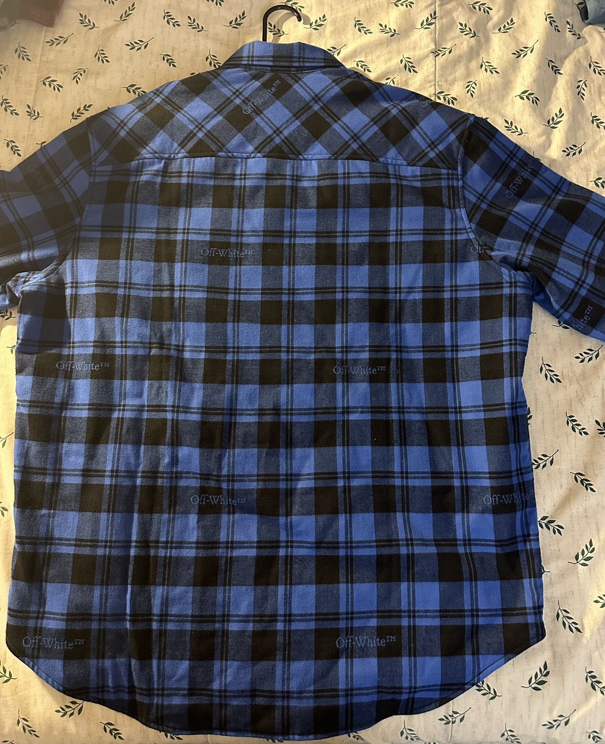Off-White Off-White Men’s Plaid Shirt Size US M / EU 48-50 / 2 - 4 Thumbnail