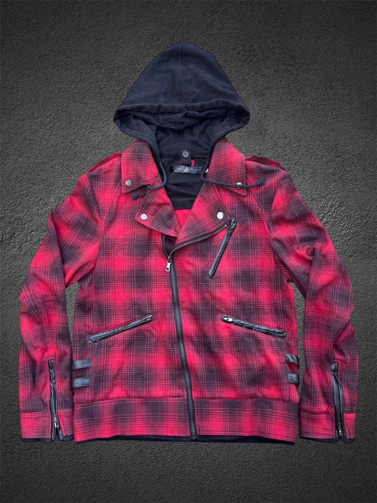 Japanese Brand × PPFM Asymmetrical Bondage Jacket Hoodie Archived Styled Size US M / EU 48-50 / 2 - 1 Thumbnail