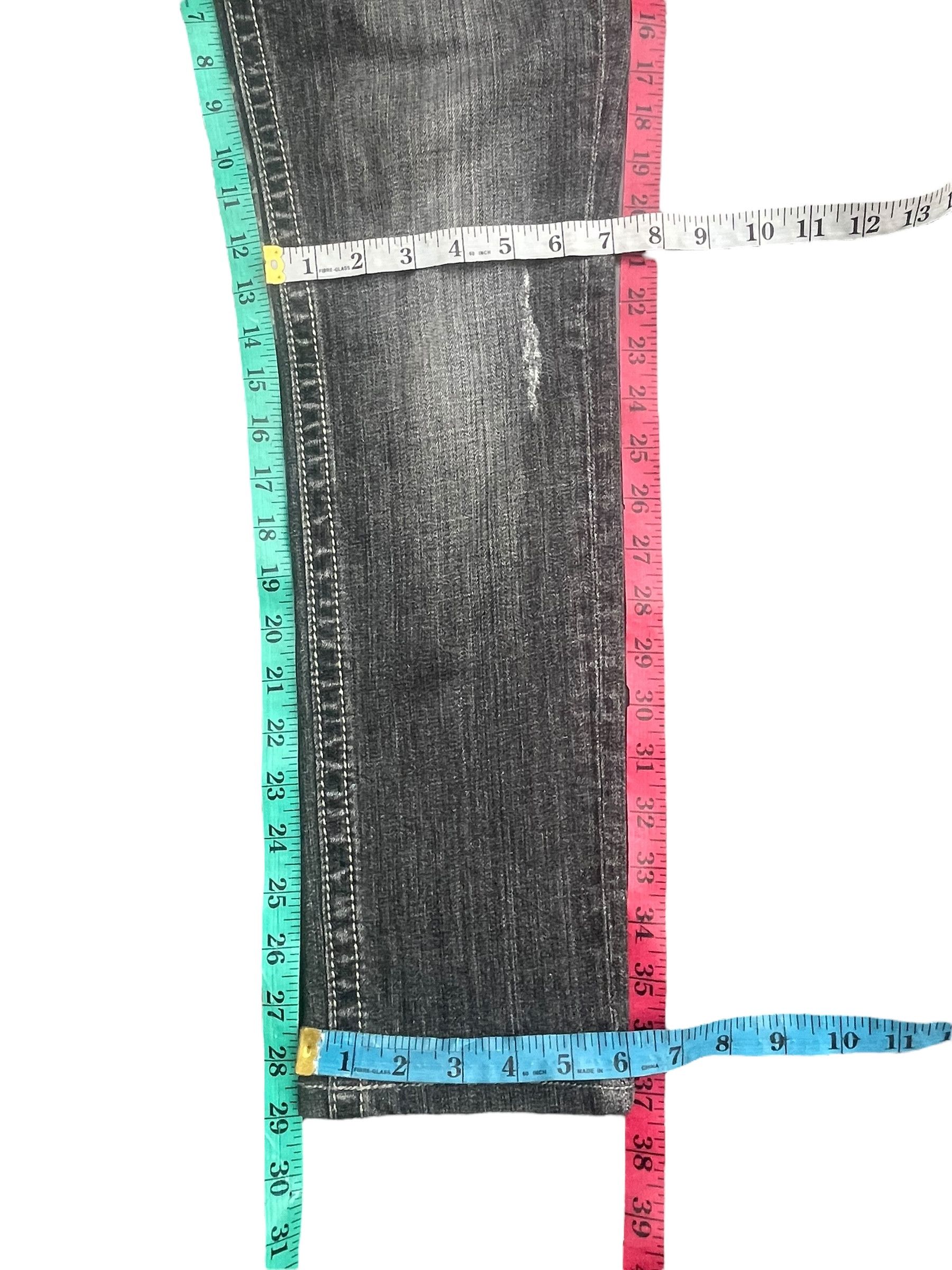 If Six Was Nine Miss Me Skiny Distresed Denim Size 30" / US 8 / IT 44 - 12 Thumbnail
