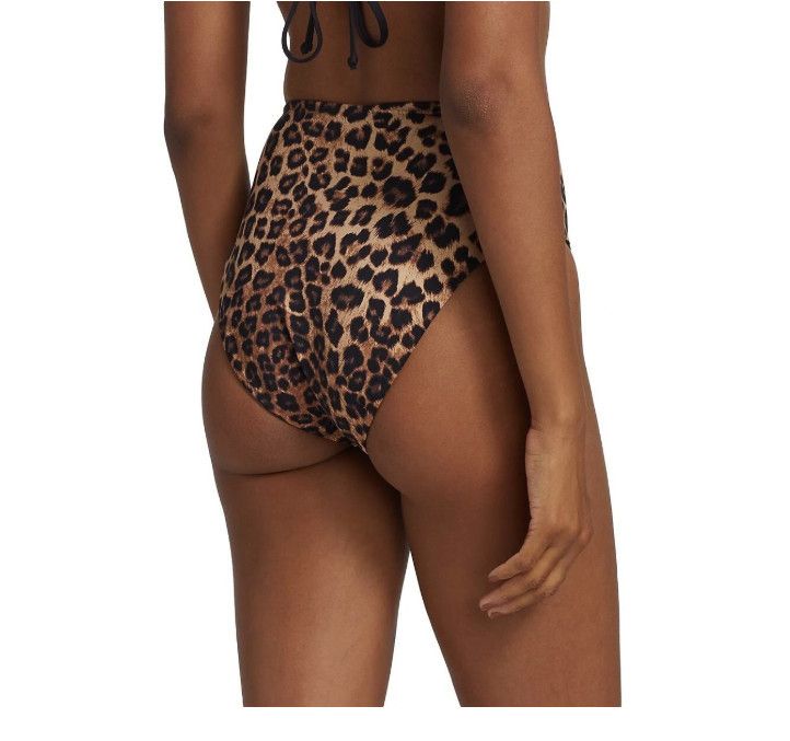 Good American Good American Leopard Reversible Swim Bottom ( 4 / XL ) Size 36" / US 14 / IT 50 - 7 Thumbnail