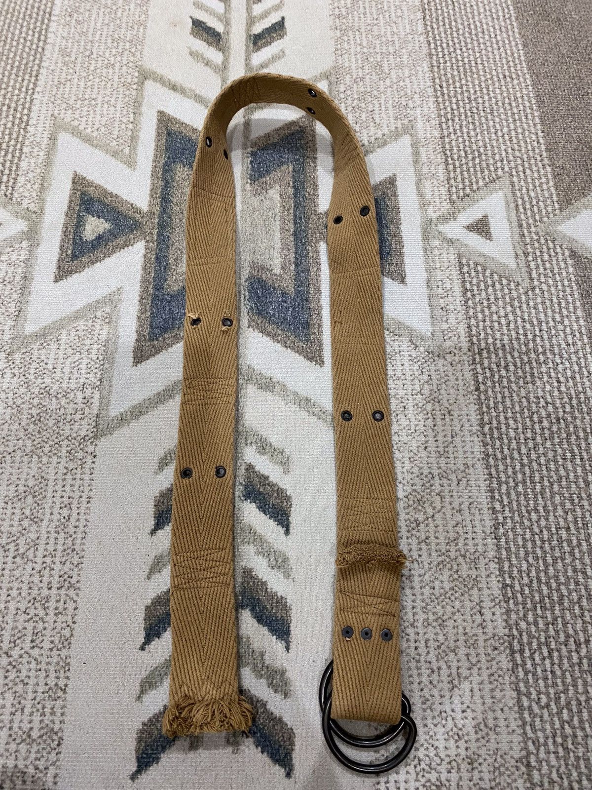 Japanese Brand Japanese Brand Seditionaries Canvas Buckle Belt Size ONE SIZE - 8 Thumbnail