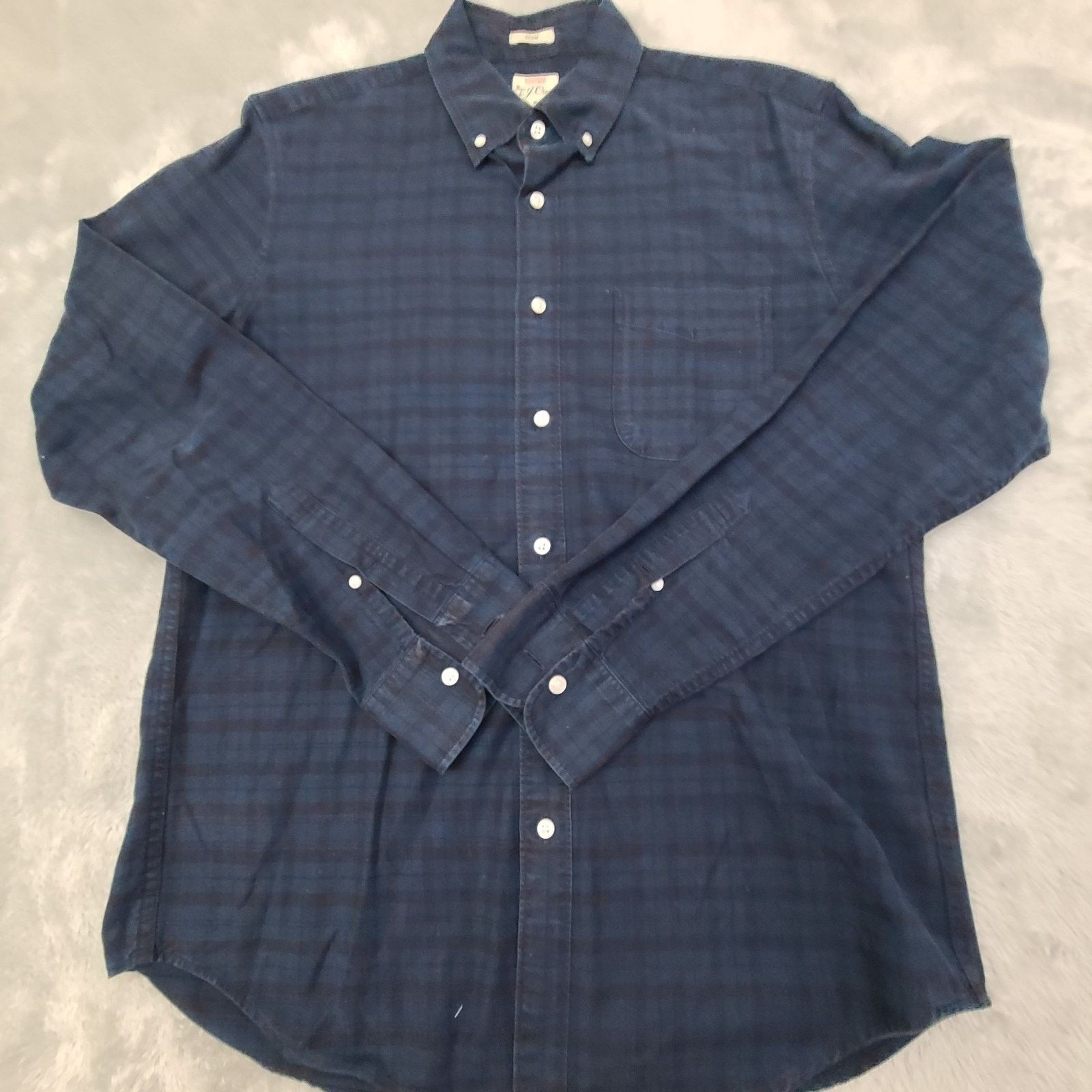 J.Crew J Crew Shirt Mens Sz Medium Blue Slim Fit Oxford Button Down Size US M / EU 48-50 / 2 - 1 Thumbnail