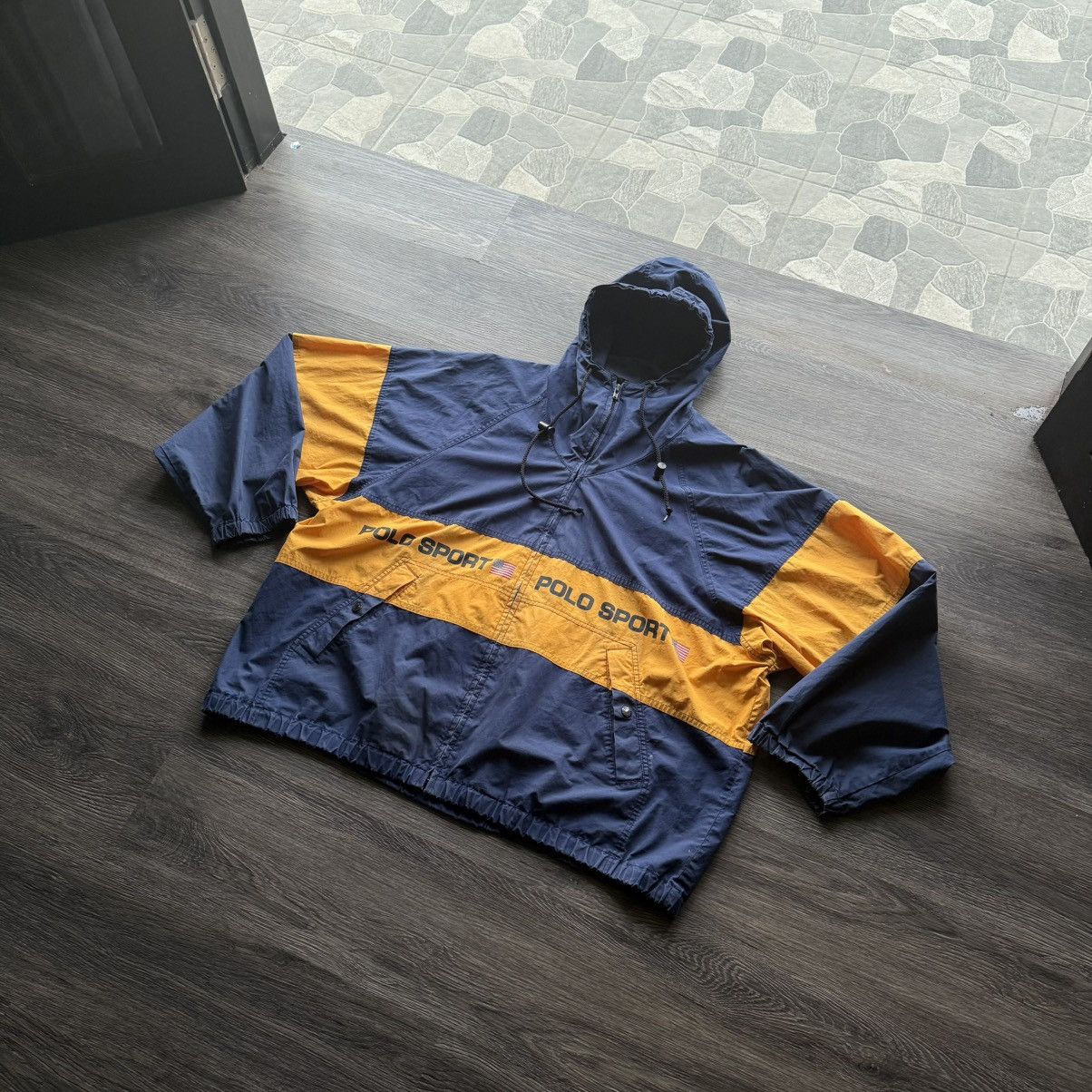 Polo Ralph Lauren Vintage Polo Sport Ralph Laurent Circa 1995-1996 Size US XL / EU 56 / 4 - 2 Thumbnail