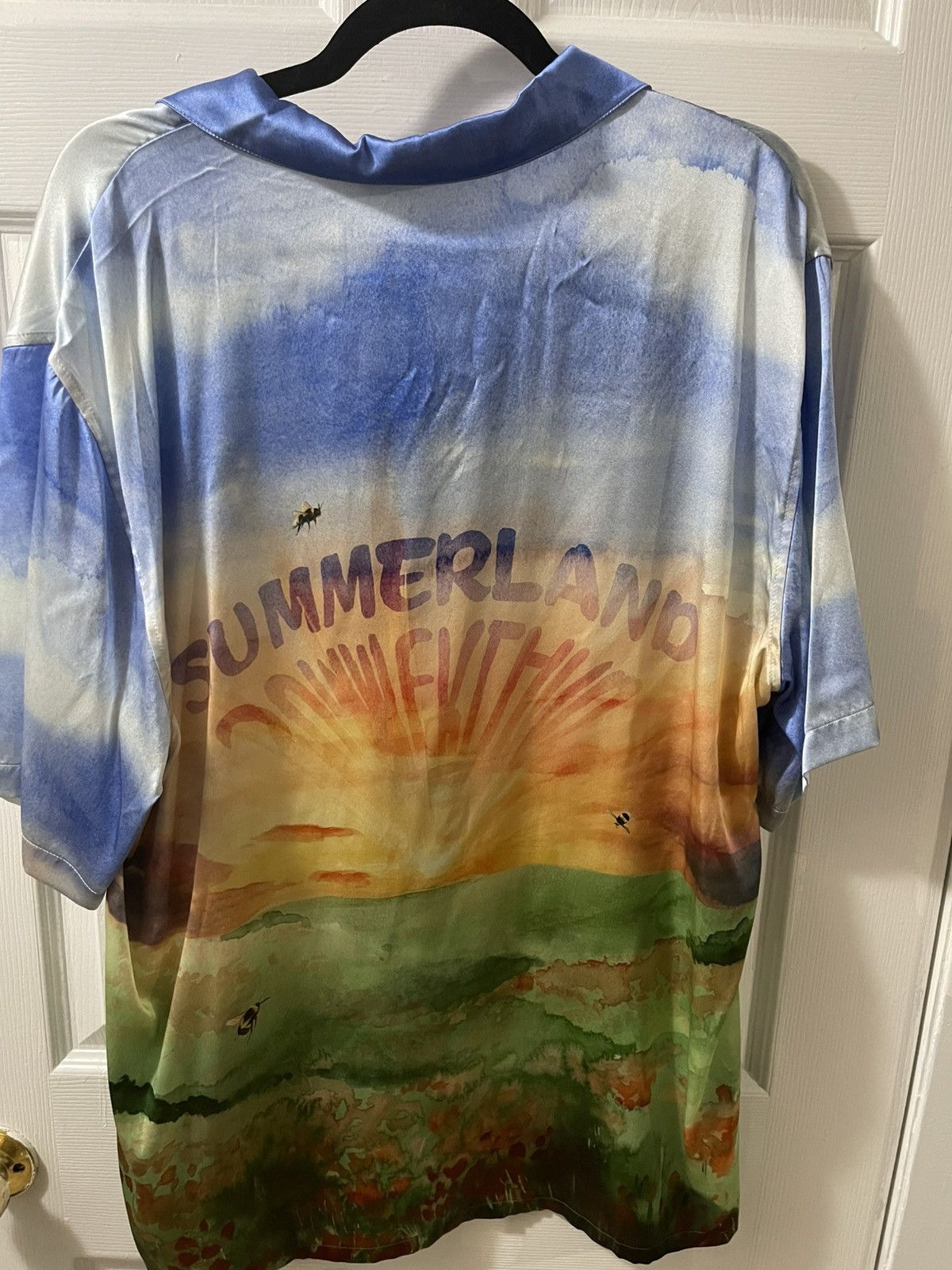 Nahmias Nahmias Silk Shirt XL Summer Amiri Versace Size US XL / EU 56 / 4 - 2 Thumbnail