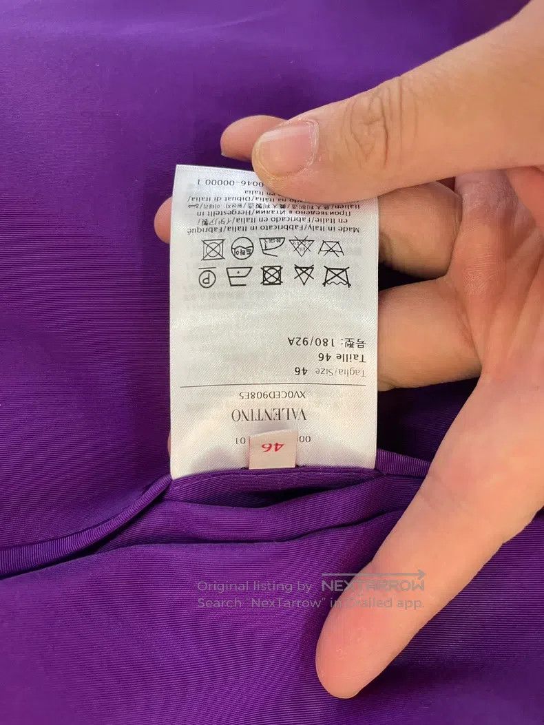 Valentino Valentino Suits Size 46S - 7 Thumbnail