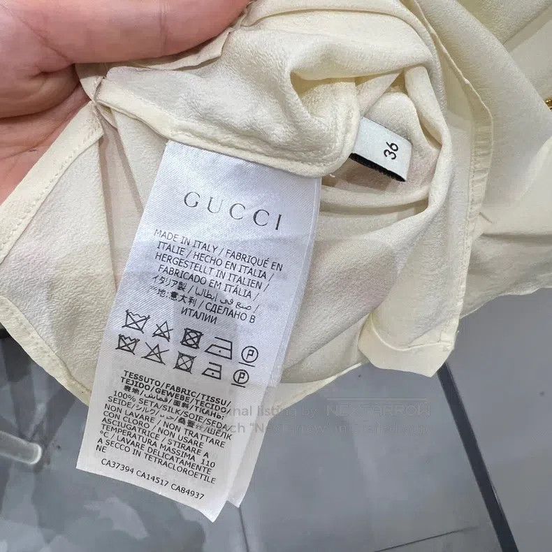 Gucci Gucci Ruffled shirt Size XS / US 0-2 / IT 36-38 - 4 Thumbnail