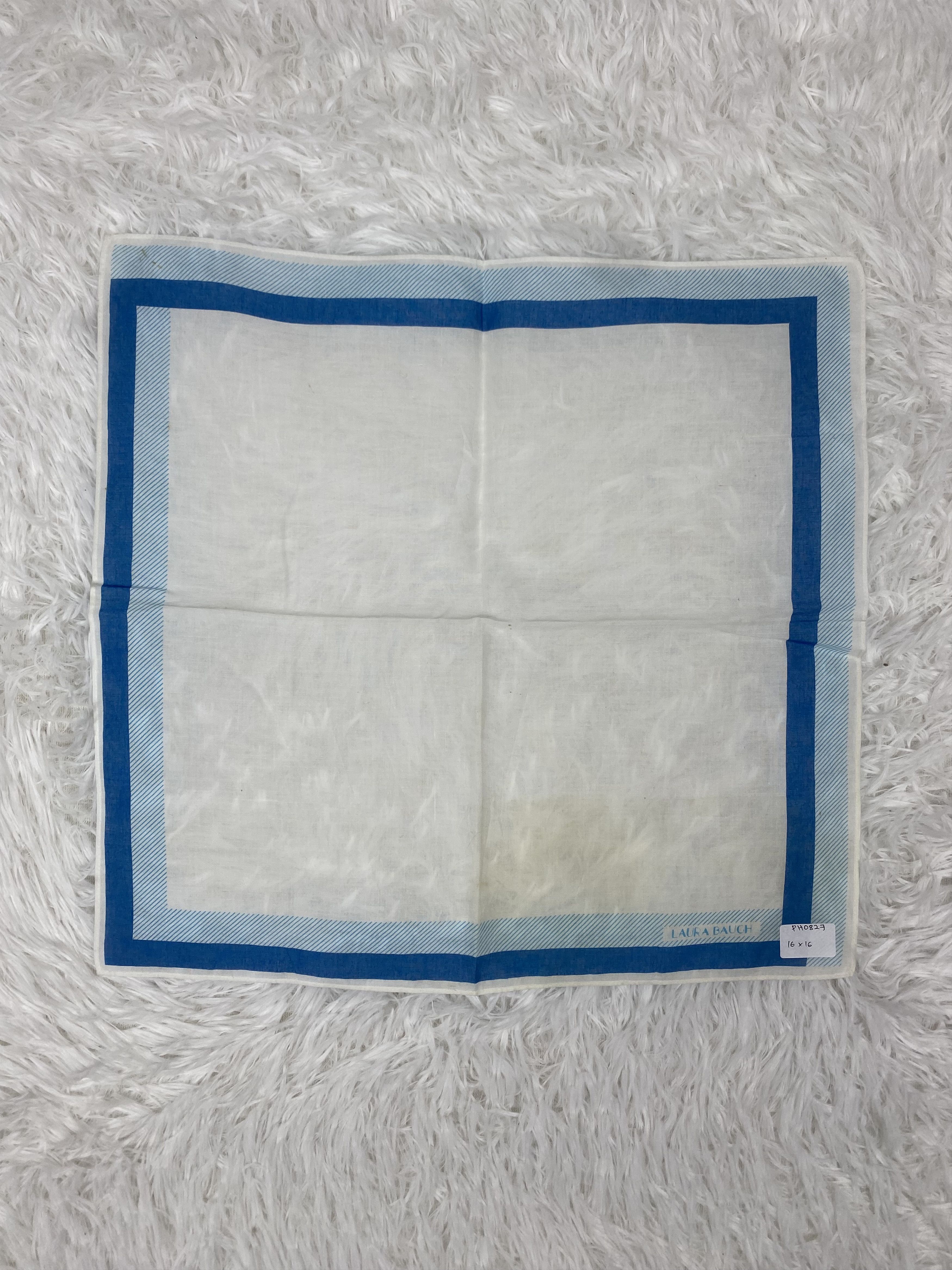 Vintage Vintage Laura Bauch Handkerchief Neckerchief PH0827 Size ONE SIZE - 3 Thumbnail