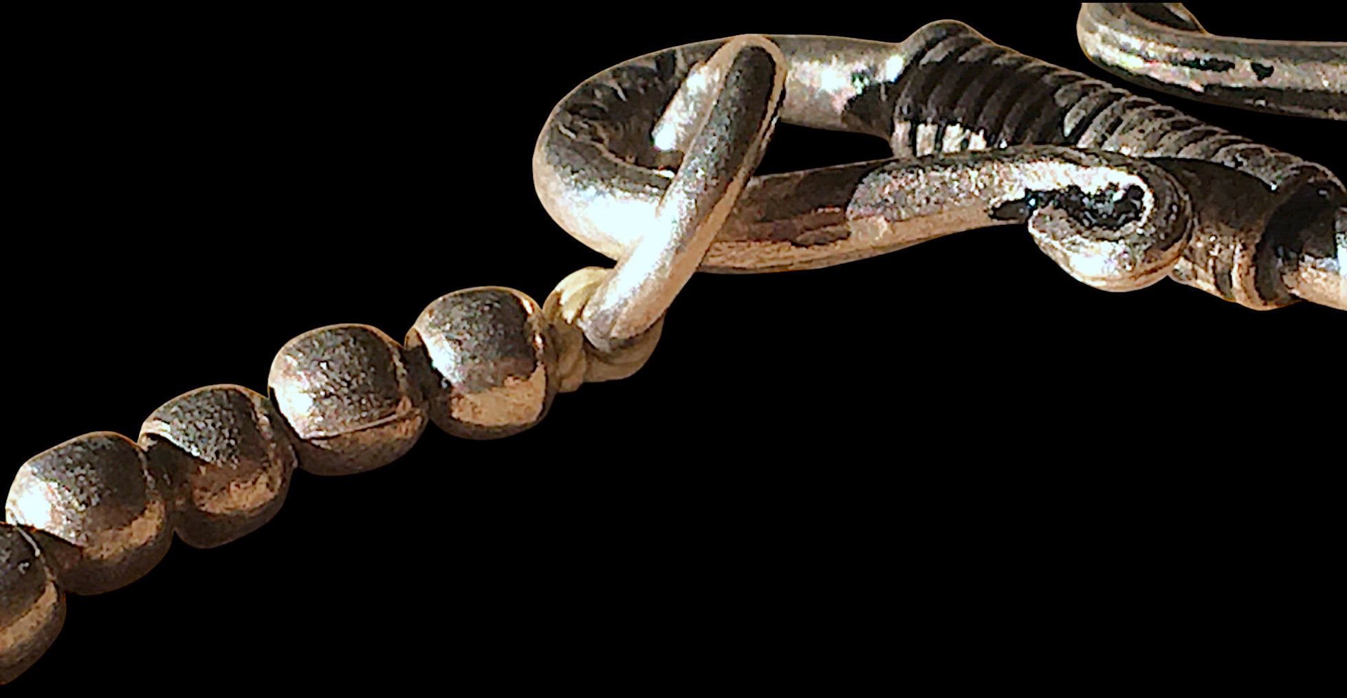 Other Antique Tuareg Necklace in Solid Sterling Silver Size ONE SIZE - 20 Thumbnail