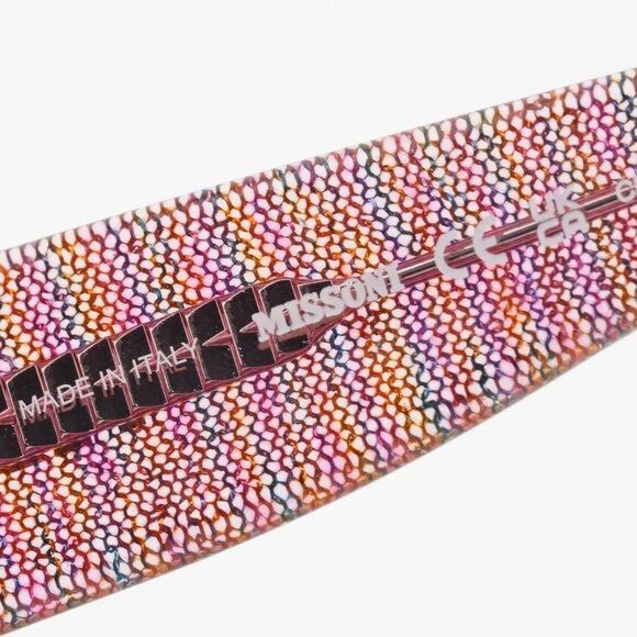 Missoni Missoni MIS 0129/S 0QQ7 08 Sunglasses Pink Square Frame Size ONE SIZE - 5 Thumbnail