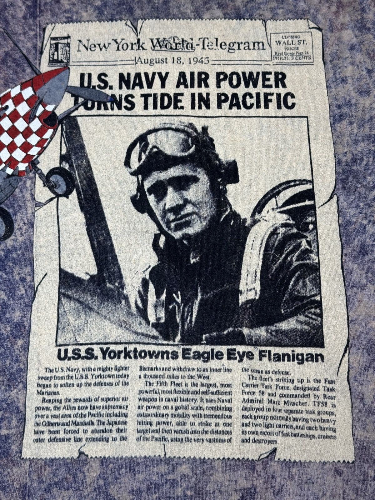 Vintage Vtg Commando Military WWII Pacific War Navy XL 90s T Shirt Size US XL / EU 56 / 4 - 3 Thumbnail