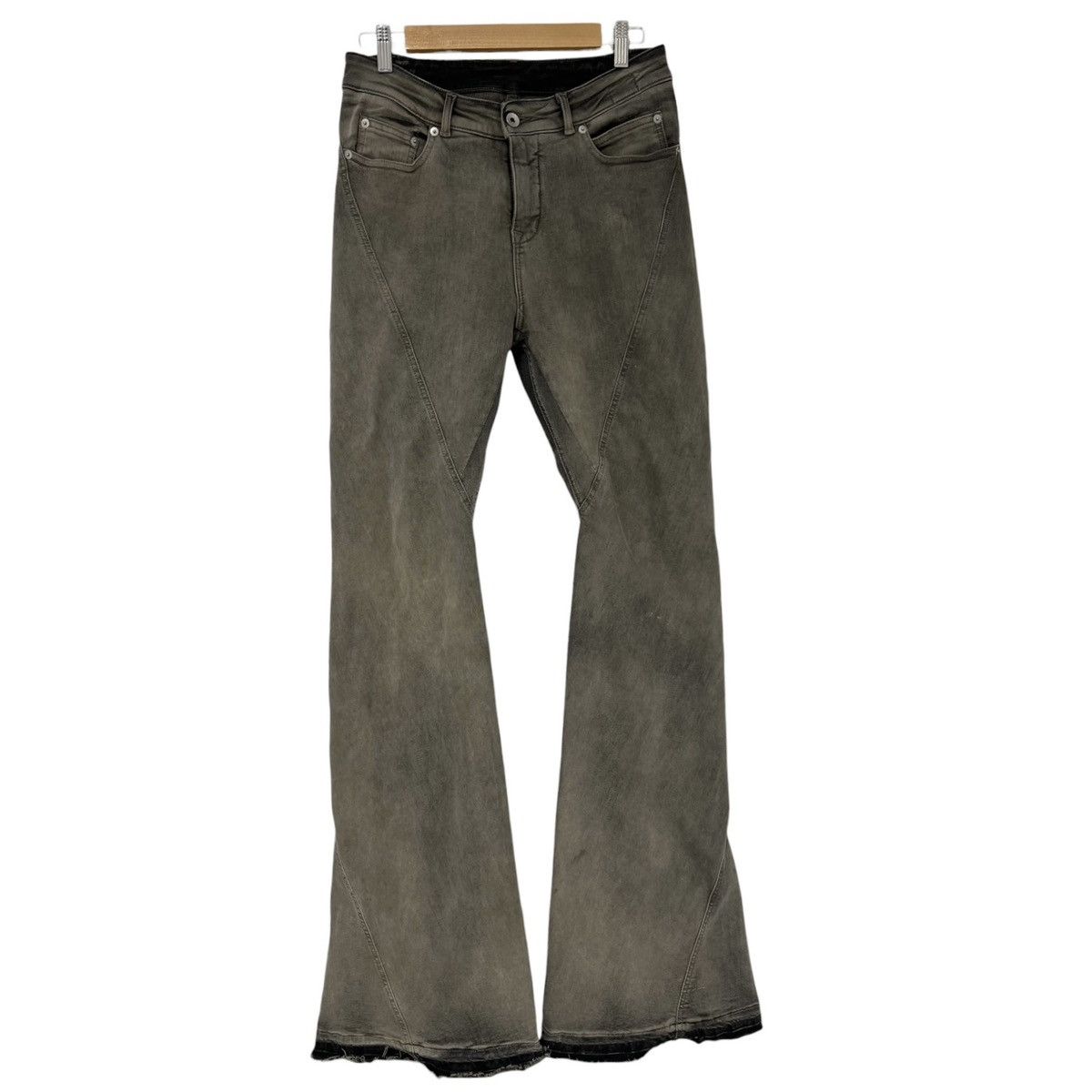 Rick Owens Rick owens bias bootcut denim Size US 28 / EU 44 - 1 Thumbnail