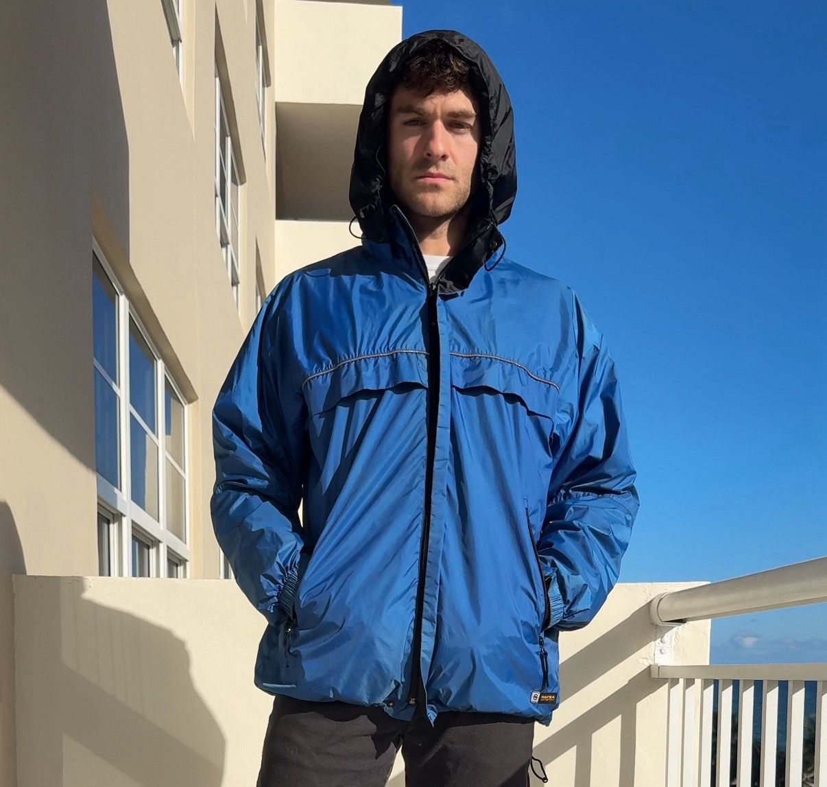 Nautica Vintage Nautica Competition Blue Windbreaker Size US M / EU 48-50 / 2 - 1 Thumbnail