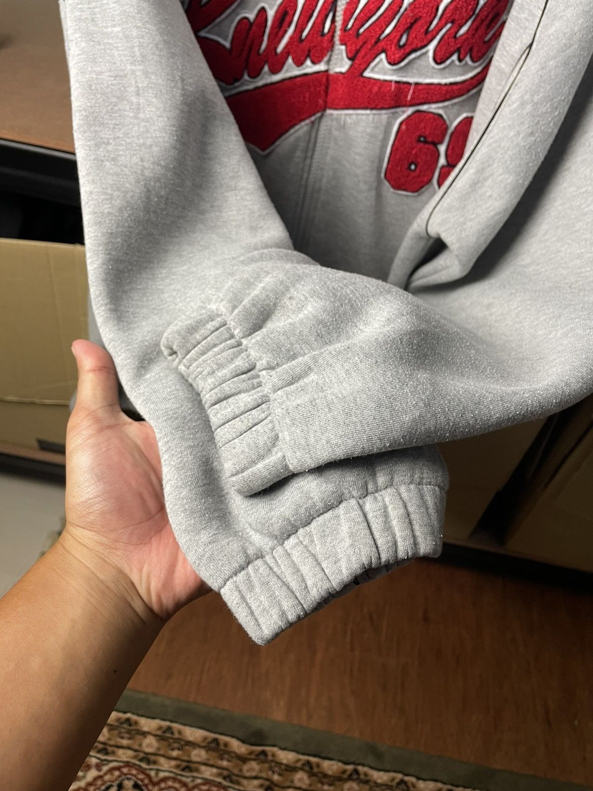Grateful Dead vintage Grateful Dead full-zip fleece jacket New York 69 Size US L / EU 52-54 / 3 - 7 Thumbnail