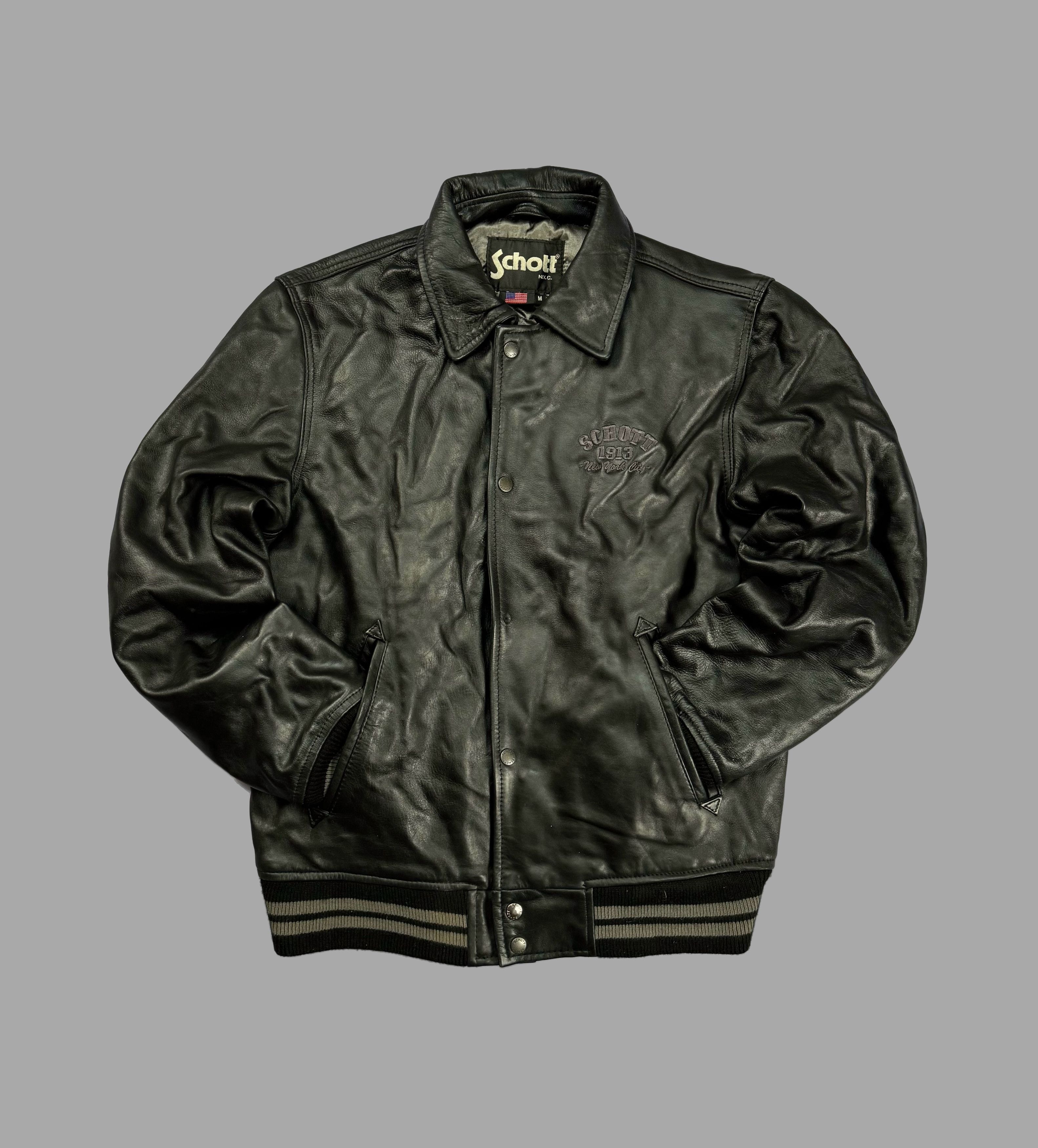 used vintage leather jacket A-2 深水光太（Vintageレザー