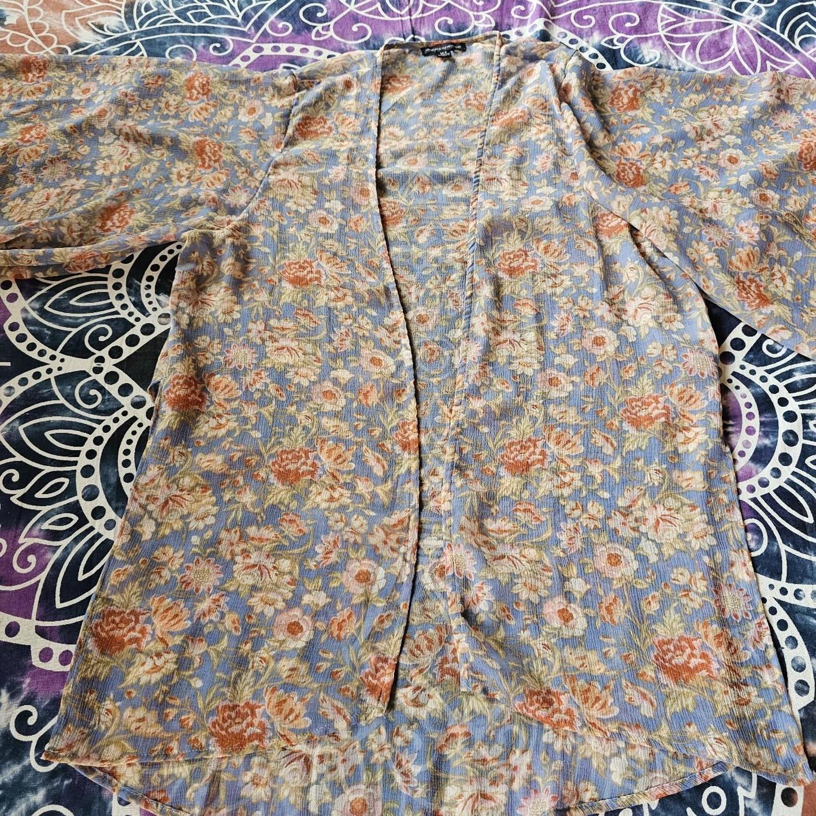 American Eagle Outfitters American Eagle Outfitters Women's Tan and Blue Komono Size ONE SIZE - 2 Thumbnail