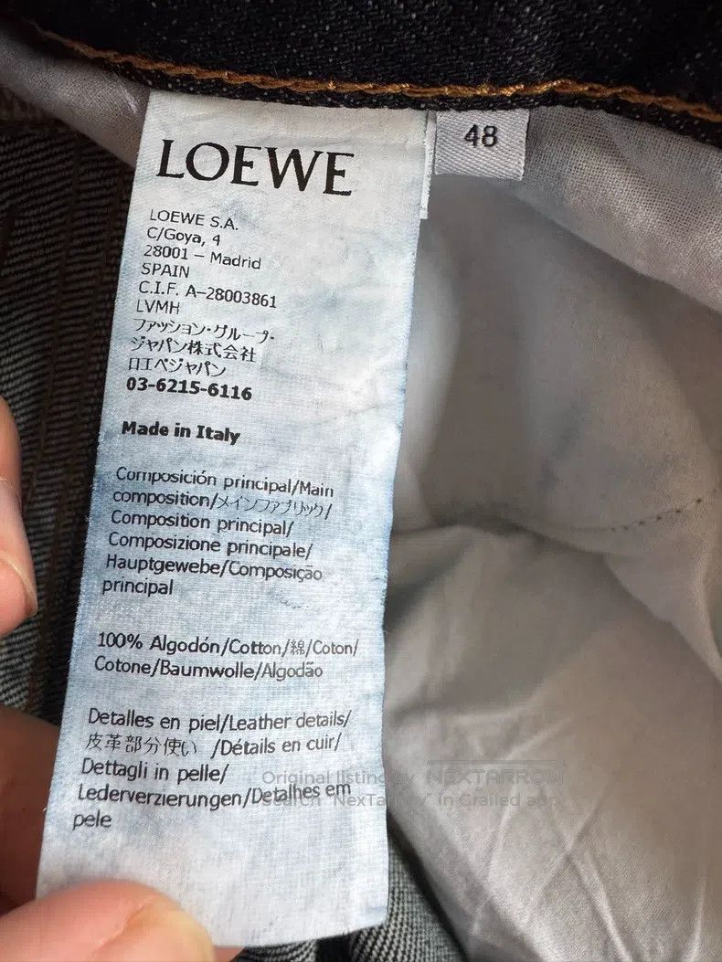 Loewe Loewe Denim Long Trousers Size US 32 / EU 48 - 4 Thumbnail