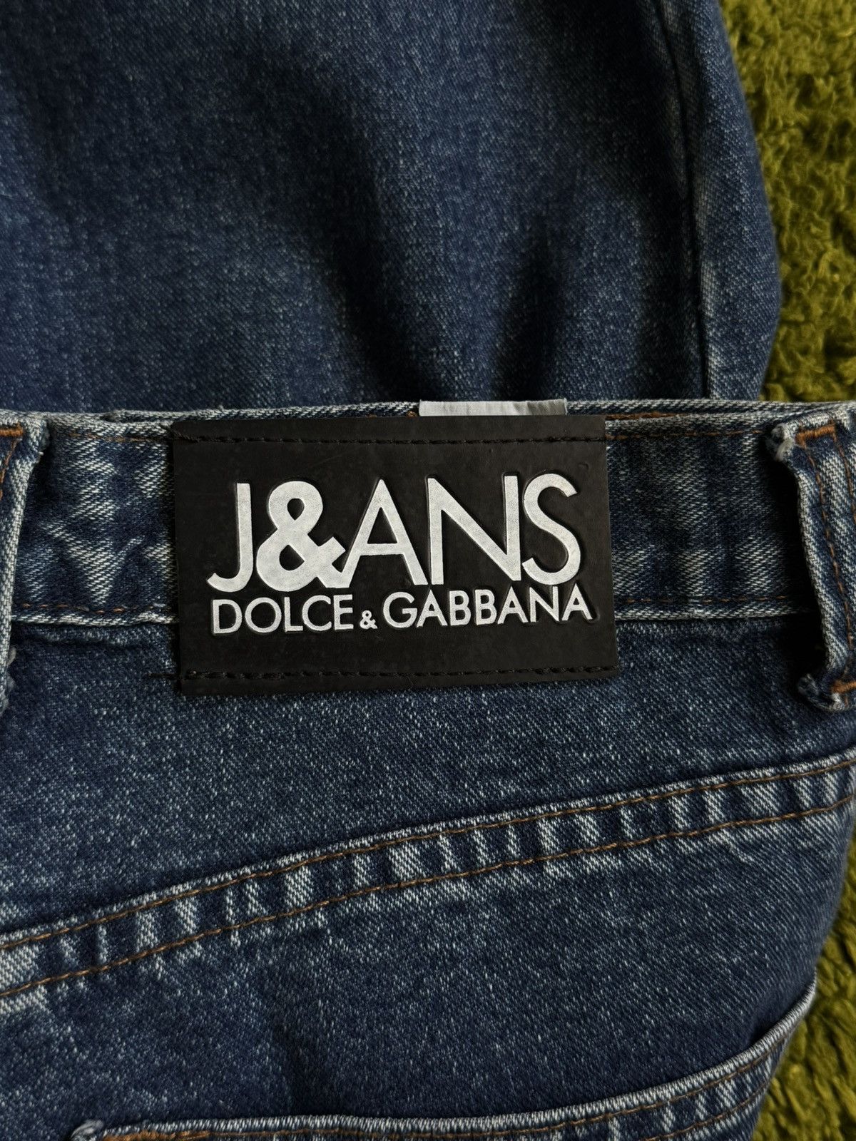 Dolce & Gabbana Dolce & Gabbana J&ANS 1990s vintage straight fit jeans pants Size 28" / US 6 / IT 42 - 9 Thumbnail